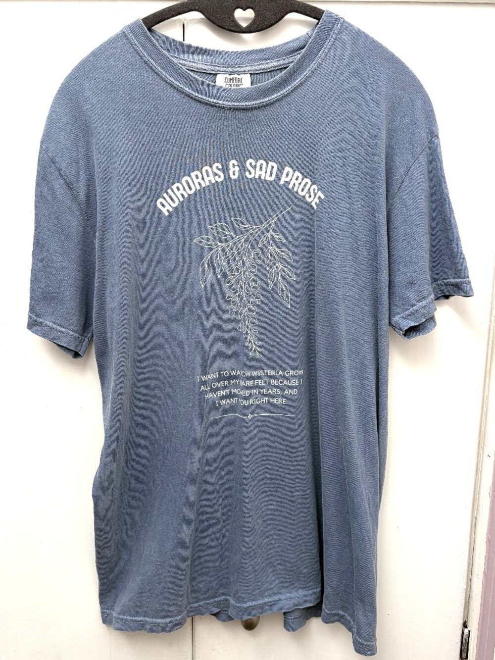 NWOT Custom Taylor Swift The Lakes Wisteria T-Shirt M